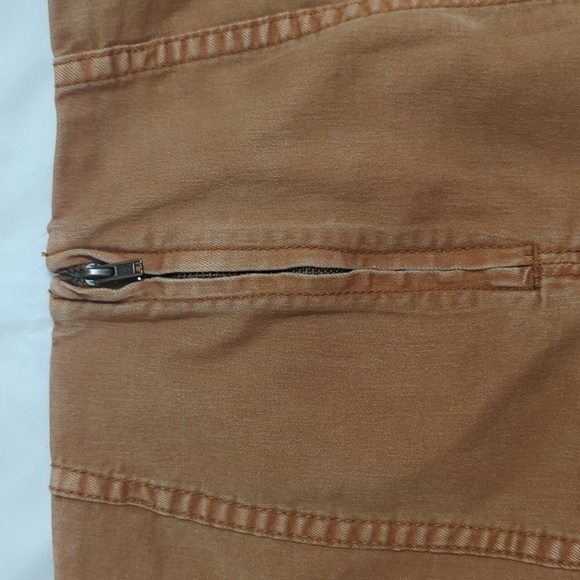 Free People Modern Femme Mini Skirt, Color Tan Size 2 - Picture 11 of 15